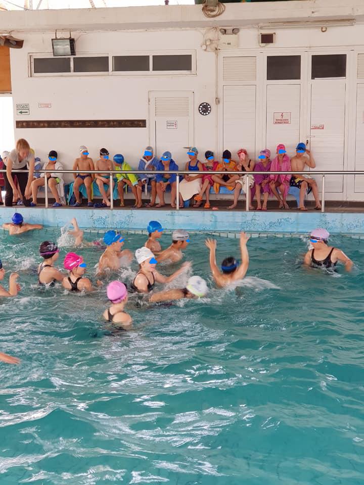 Λήξη των μαθημάτων της κολύμβησης για το σχολικό έτος 2018-2019