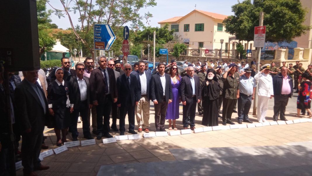 Με επιμνημόσυνη δέηση και κατάθεση στεφάνων τιμήθηκε σήμερα στο Ηράκλειο η Ημέρα Μνήμης της Γενοκτονίας του Ελληνισμού του Πόντου