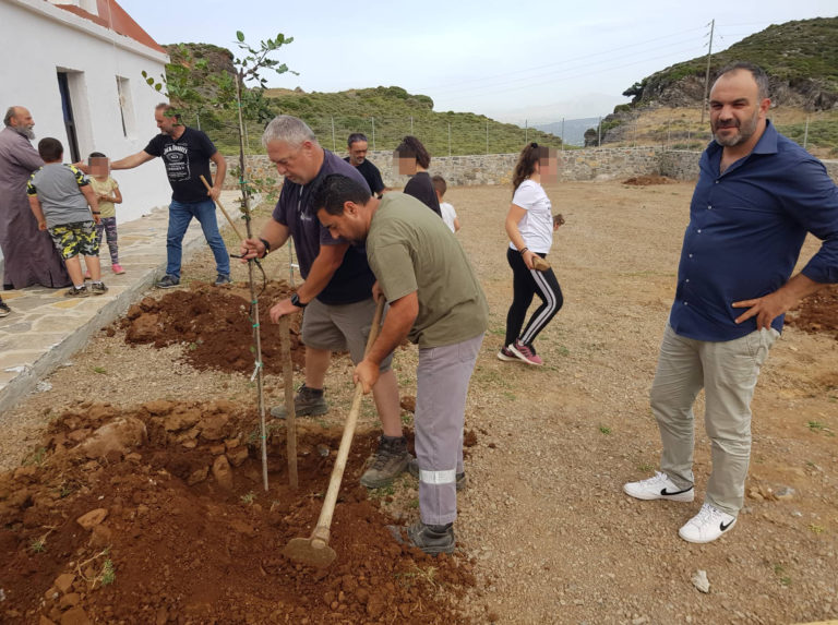 Δενδροφύτευση στον Στρούμπουλα