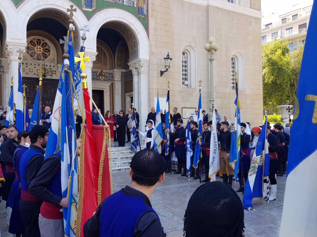 Στις εκδηλώσεις μνήμης για την μάχη της Κρήτης στην Αθήνα παραβρέθηκε ο Γιάννης Δάλμας