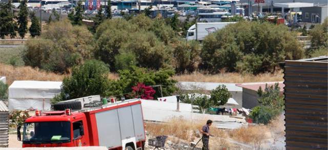 Ηράκλειο: Ένταση στον καταυλισμό των Ρομά λόγω …κατεδάφισης