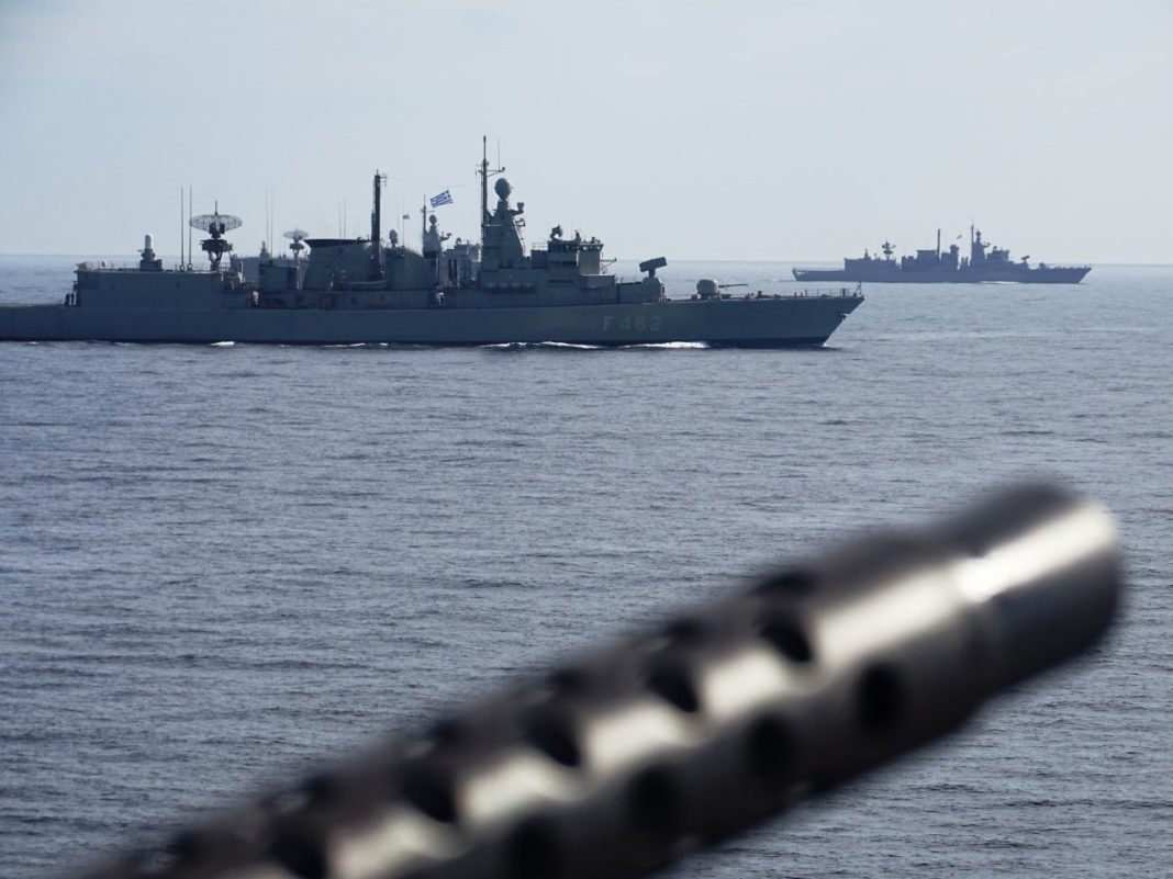 Ασκήσεις του Πολεμικού Ναυτικού σε Κρήτη και Μυρτώο