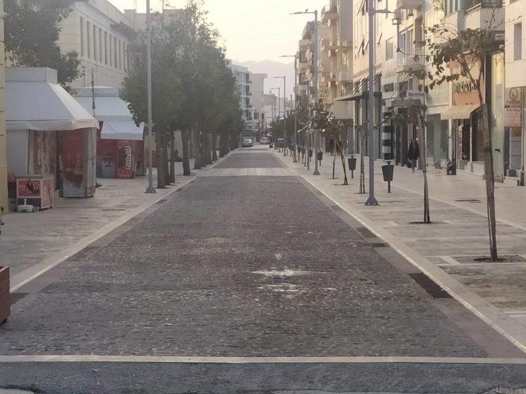 Απαγόρευση κυκλοφορίας: «Νεκρή» πόλη το Ηράκλειο