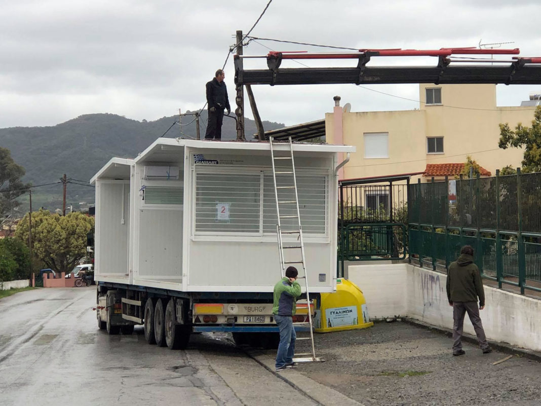 Έξι νέες προκατασκευασμένες σχολικές αίθουσες στον Δήμο Πλατανιά