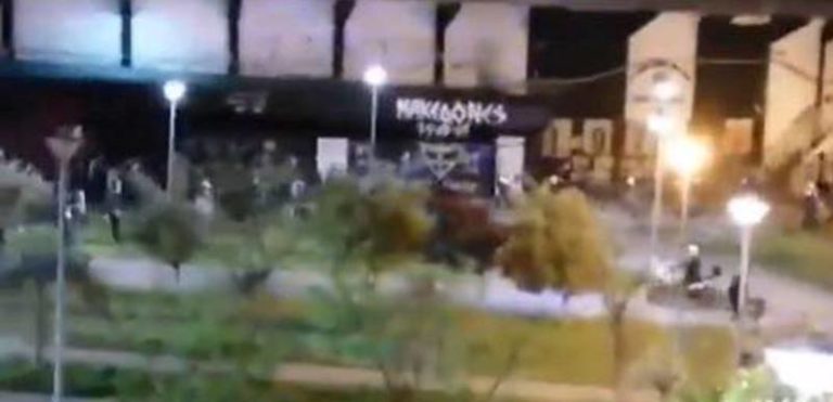 Eνταση, επεισόδια και συλλήψεις στην Τούμπα (VIDEOS)