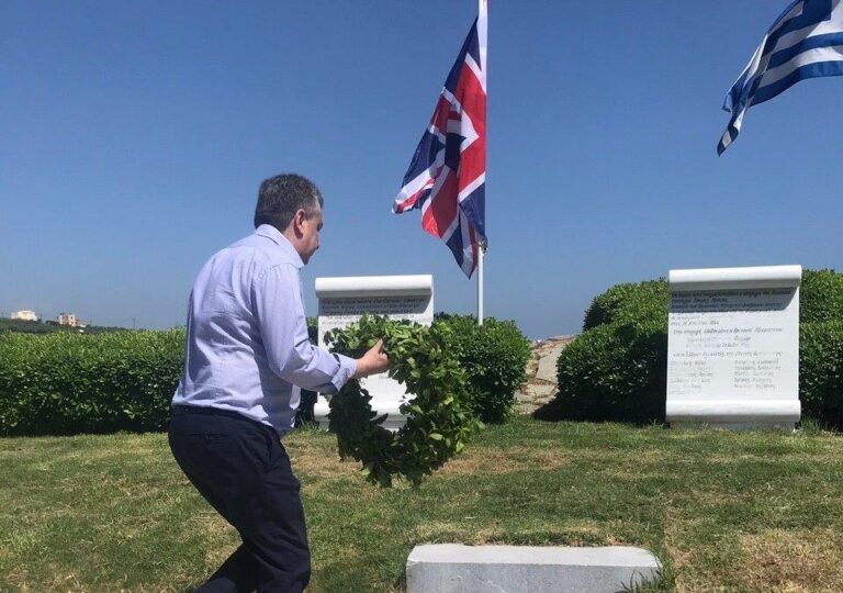 Στ. Αρναουτάκης: Τιμή και δόξα στους ήρωες της Μάχης της Κρήτης