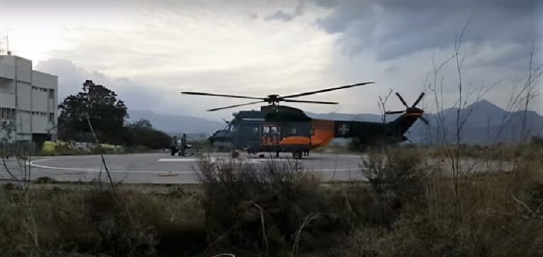 Με ελικόπτερο μεταφέρθηκε βρέφος στο ΠΑΓΝΗ