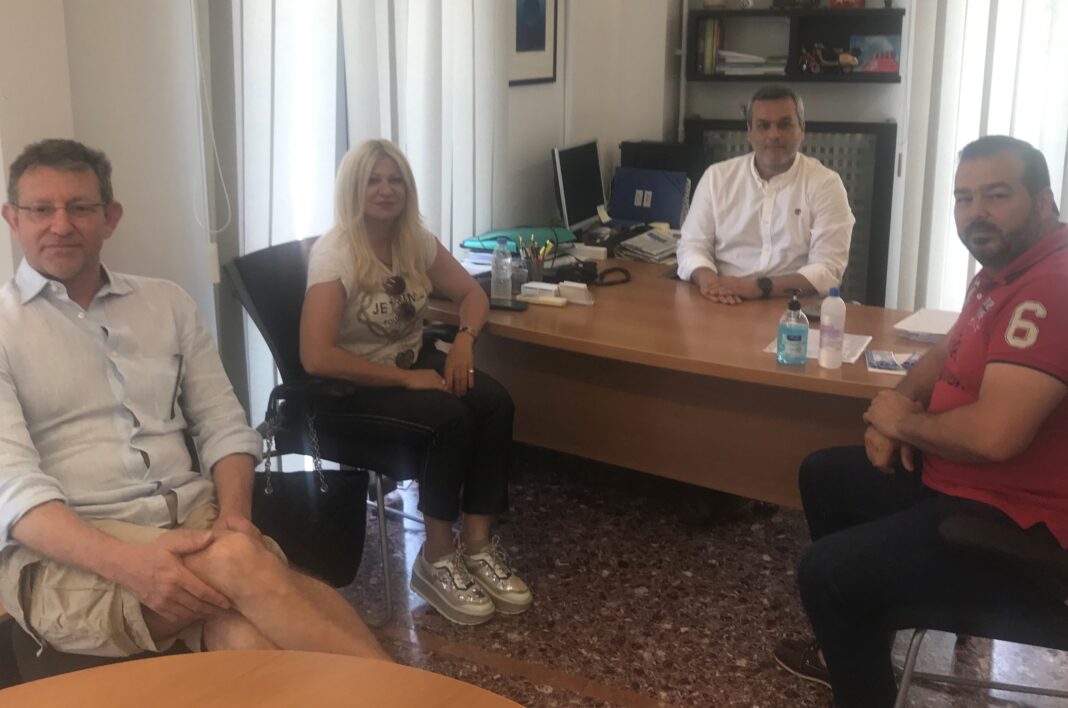 episitismos Συνάντηση Χ. Μαμουλάκη με τη διοίκηση του Συνδέσμου Επαγγελματιών Επισιτισμού και Διασκέδασης