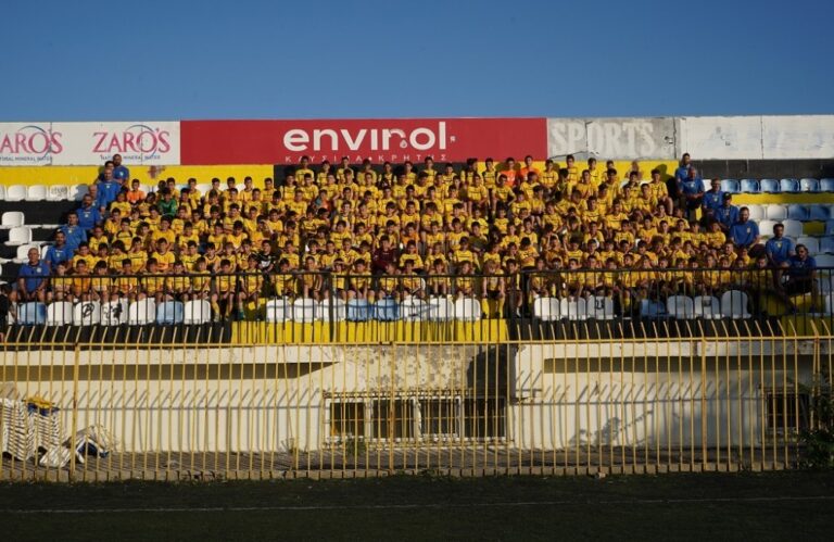 Επιστρέφουν στο γήπεδο οι ακαδημίες του Εργοτέλη