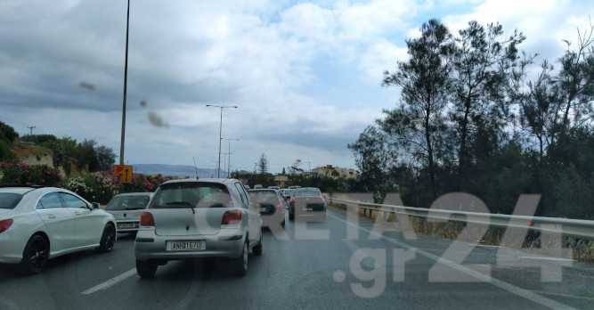Ηράκλειο: Έκκληση στους οδηγούς να κινούνται από περιφερειακούς δρόμους, μετά τις εικόνες …χάους στον ΒΟΑΚ