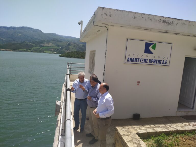 Ενημέρωση για τα έργα στο φράγμα Αμαρίου