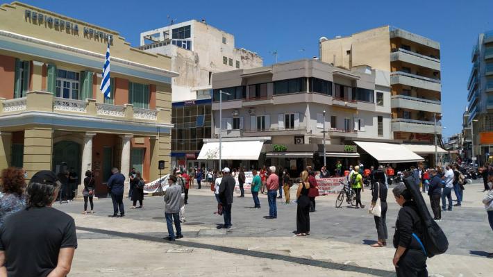 Συνάντηση των εργαζομένων στις Τέχνες και τον Πολιτισμό στο Ηράκλειο