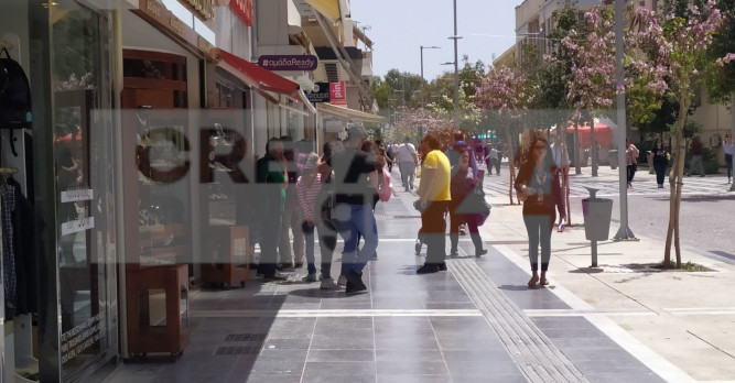 Πρόεδρος Εμπορικού Συλλόγου Ηρακλείου: Υπήρξαν επιχειρήσεις που δεν άνοιξαν καν σήμερα