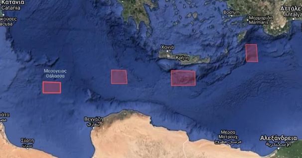 Νέα πρόκληση: H Τουρκία εξέδωσε NAVTEX νότια της Κρήτης