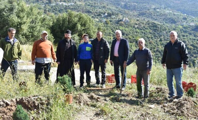 Φύτεψαν δέντρα στον τόπο της θυσίας