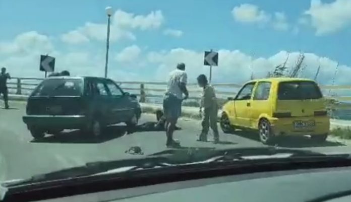 trox-696x401 Σοβαρός τραυματισμός αναβάτη μηχανής σε τροχαίο στα Χανιά