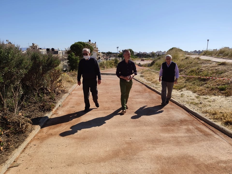 Αυτοψία Λαμπρινού στα Ενετικά Τείχη Ηρακλείου