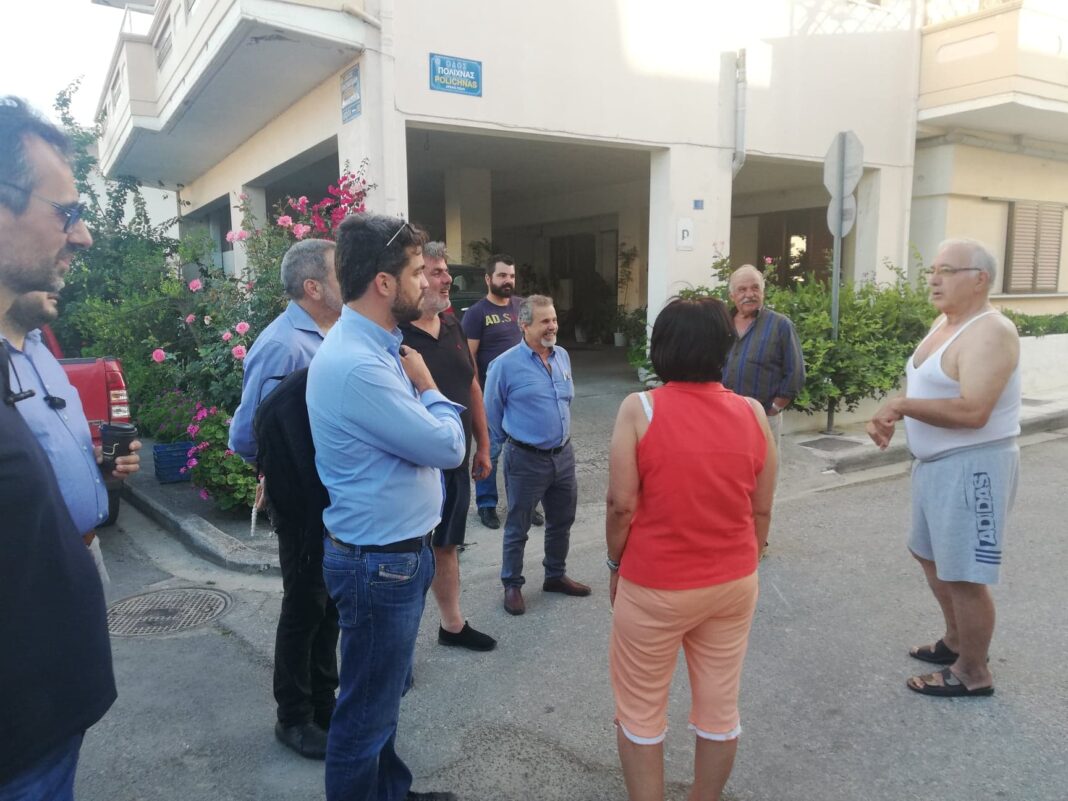 Κρήτη: Επίσκεψη για το σχέδιο πόλης σε συνοικία των Χανίων