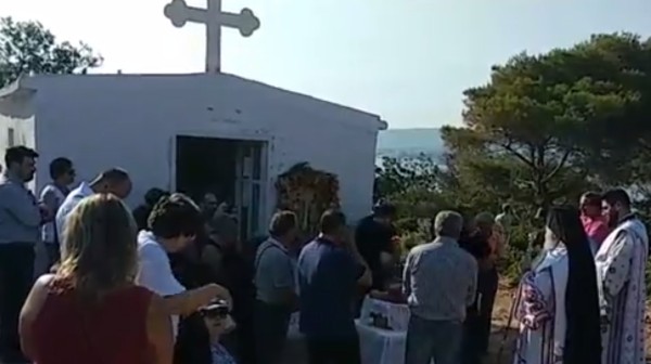 Εορτασμός των Αγίων Θεοδώρων στο νησάκι Θοδωρού