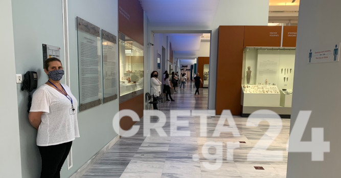 Ηράκλειο: Σταδιακή αύξηση στην επισκεψιμότητα του αρχαιολογικού μουσείου