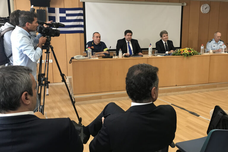 Μαμουλάκης για Χρυσοχοΐδη: Ήρθε για να μας πει ότι θα ξαναέρθει