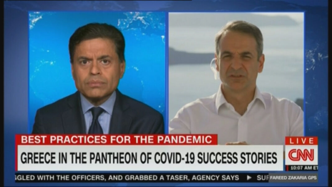 CNN: Στο πάνθεον των success stories η Ελλάδα – Η συνέντευξη Μητσοτάκη