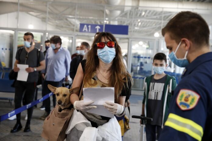 Virus Outbreak Greece Tourism