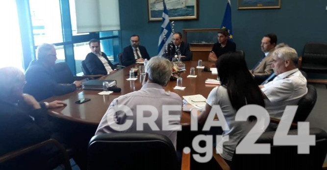 Αθήνα: Το Creta24 στη συνάντηση με Πλακιωτάκη για χερσαία ζώνη