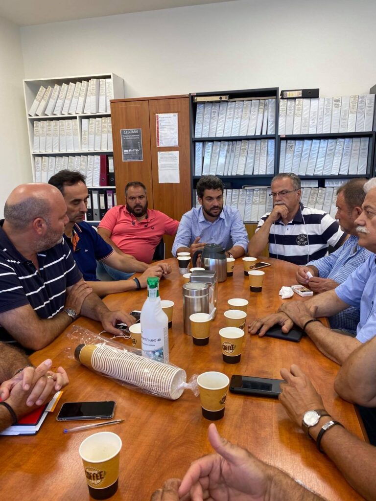 Συνάντηση εργασίας με τους Δημάρχους του νομού Χανίων στις εγκαταστάσεις της ΔΕΔΙΣΑ