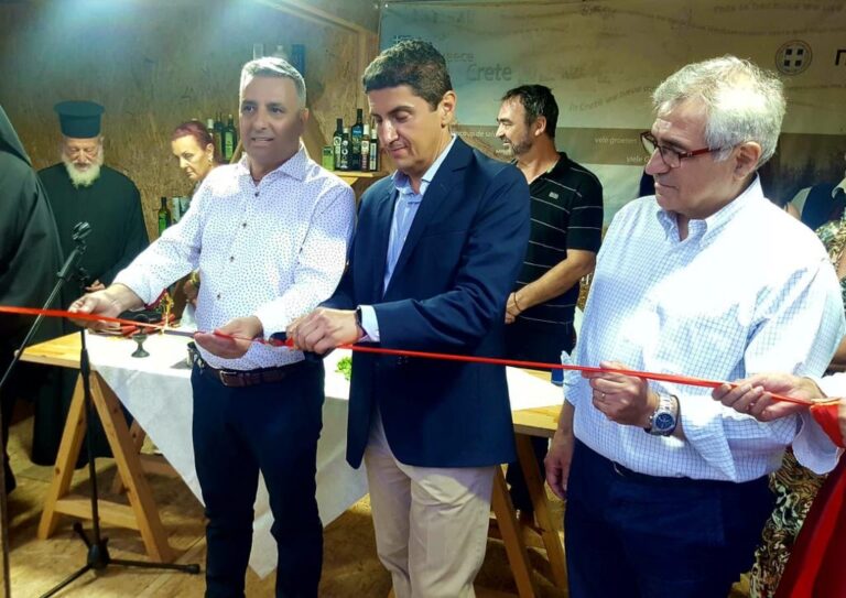 Στα εγκαίνια της 19ης Έκθεσης «Κρήτη η Μεγάλη Συνάντηση» ο Λ. Αυγενάκης