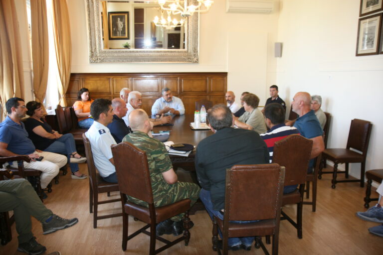 Σύσκεψη για την αντιπυρική προστασία του Εθνικού Δρυμού Σαμαριάς