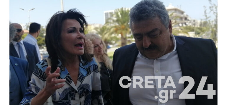 Ξανά στην Κρήτη η Γιάννα Αγγελοπούλου – Δασκαλάκη (εικόνες)