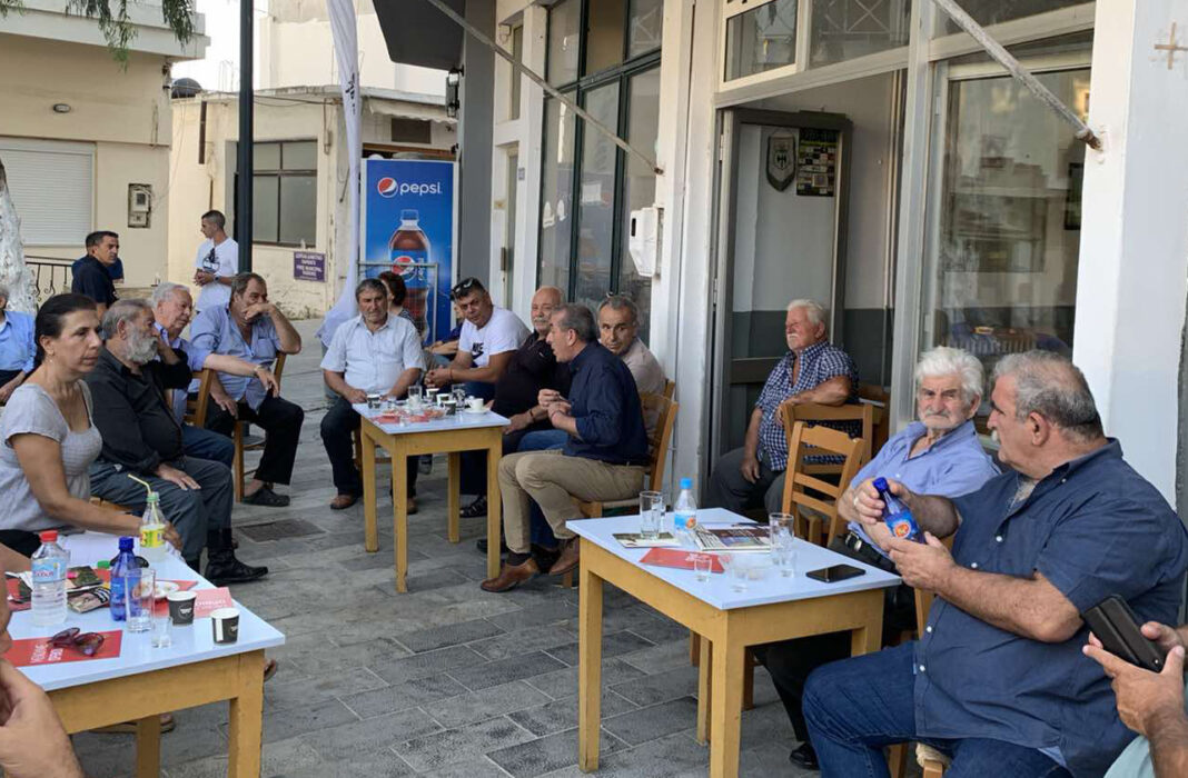 Περιοδεία Βαρδάκη σε Τύλισο, Κεραμούτσι, Κορφές και Κρουσώνα
