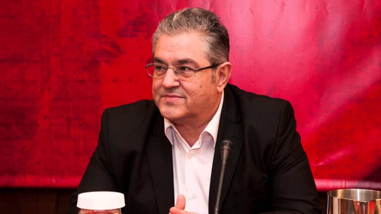 Τον Νίκο Ανδρουλάκη συνεχάρη ο Δημήτρης Κουτσούμπας για τη νίκη του στις εκλογές του ΚΙΝΑΛ