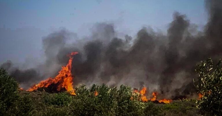 Συνελήφθη για τον εμπρησμό που προκάλεσε σε χωριό του Ηρακλείου
