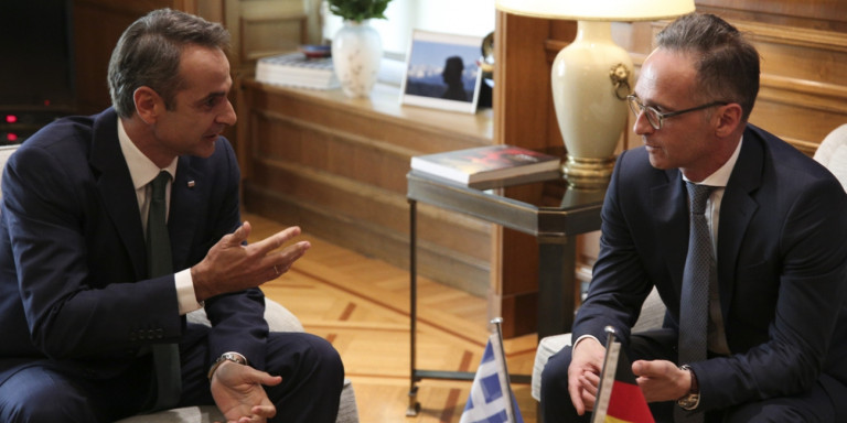 Μητσοτάκης σε Μάας: Μονόδρομος η επιβολή κυρώσεων στην Τουρκία από πλευράς Ε.Ε.