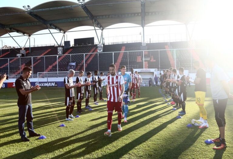 Hθος απο τον ΟΦΗ: Χειροκρότησε τον πρωταθλητή Ολυμπιακό! (VIDEO)