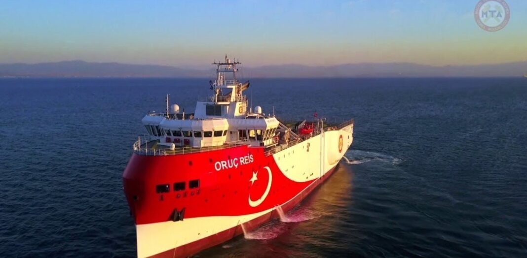 Oruc Reis: Πληροφορίες για αλλαγή πορείας του ερευνητικού σκάφους