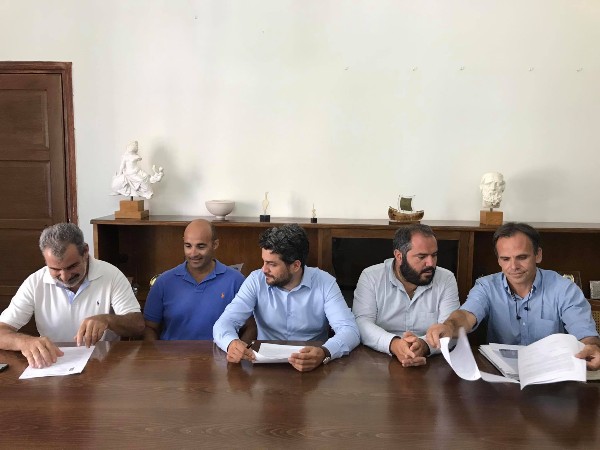 Ξεκινούν τα έργα αποκατάστασης των κτιρίων της αποθήκης συνεταιρισμού και πρώην κοινοτικού καταστήματος Περιβολιών