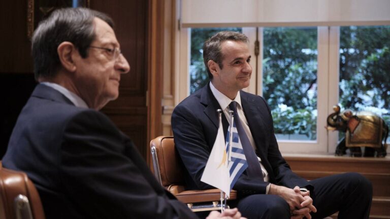 Τηλεφωνική επικοινωνία Μητσοτάκη – Αναστασιάδη για το «Barbaros»