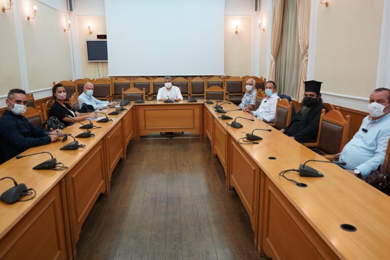 Με τον Περιφερειάρχη συναντήθηκε η νέα διοίκηση του Συνδέσμου Εξαγωγέων Κρήτης