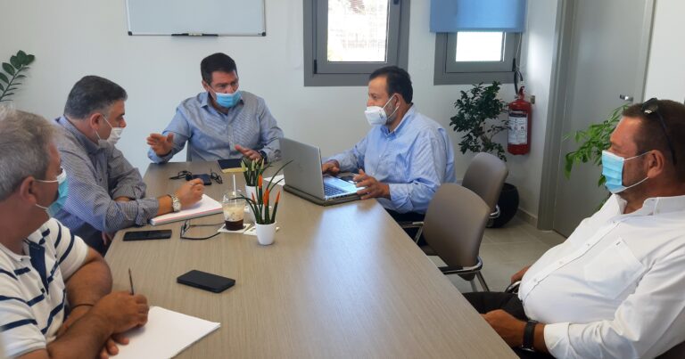 Το Δημαρχείο Χερσονήσου επισκέφθηκε ο Β. Κεγκέρογλου