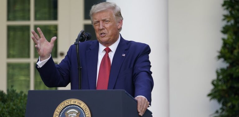 Λευκός Οίκος: «Υποπτος» ακινητοποιήθηκε ενώ ο Τραμπ έδινε συνέντευξη