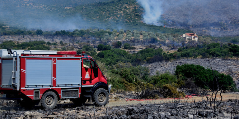 Ηράκλειο: Στα χέρια της αστυνομίας 60χρονος για τη μεγάλη φωτιά