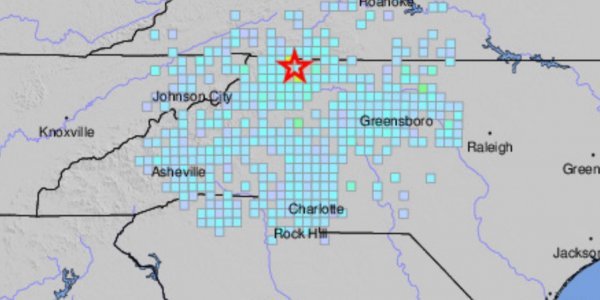 Σεισμός στη Βόρεια Καρολίνα: Ο ισχυρότερος των τελευταίων 104 ετών στην περιοχή