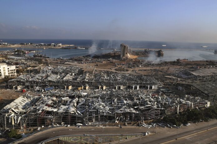 APTOPIX Lebanon Explosion