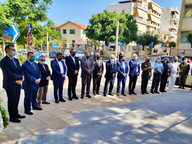 Τιμήθηκε στο Ηράκλειο η ημέρα Εθνικής Μνήμης της Γενοκτονίας των Ελλήνων της Μ. Ασίας