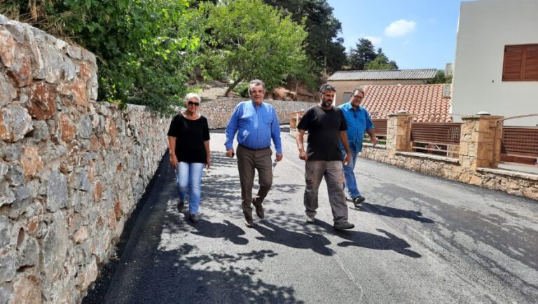 Ρέθυμνο: Διαπλάτυνση του δρόμου στην Αγία Πελαγία του Δήμου Αγ. Βασιλείου