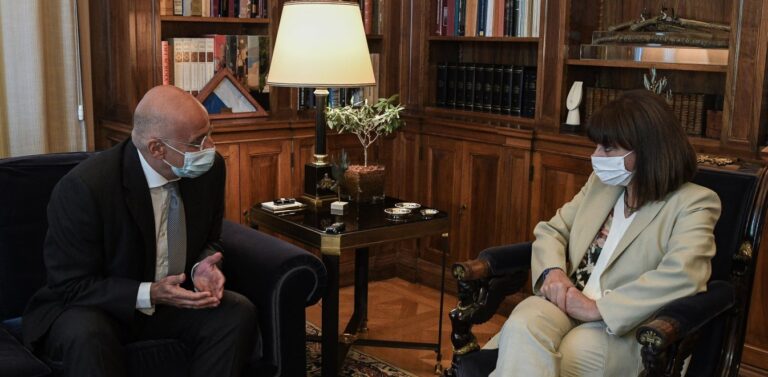 Σακελλαροπούλου: Διάλογος με την Τουρκία δεν μπορεί να γίνει σε συνθήκες απειλών
