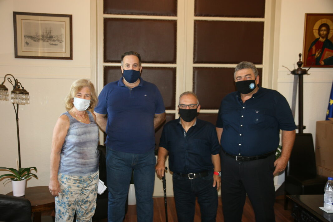Οι «Αετοί Κρήτης» στον Αντιπεριφερειάρχη Χανίων